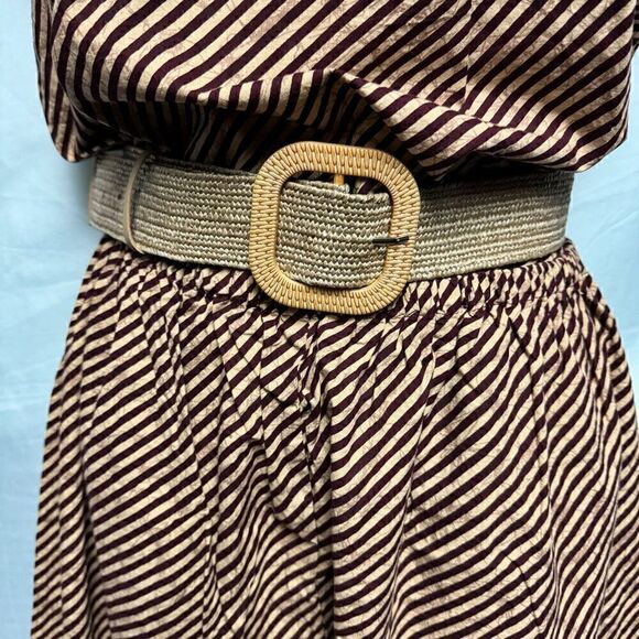 Boho Two Piece Outfit with Belt - Picture 4 of 7